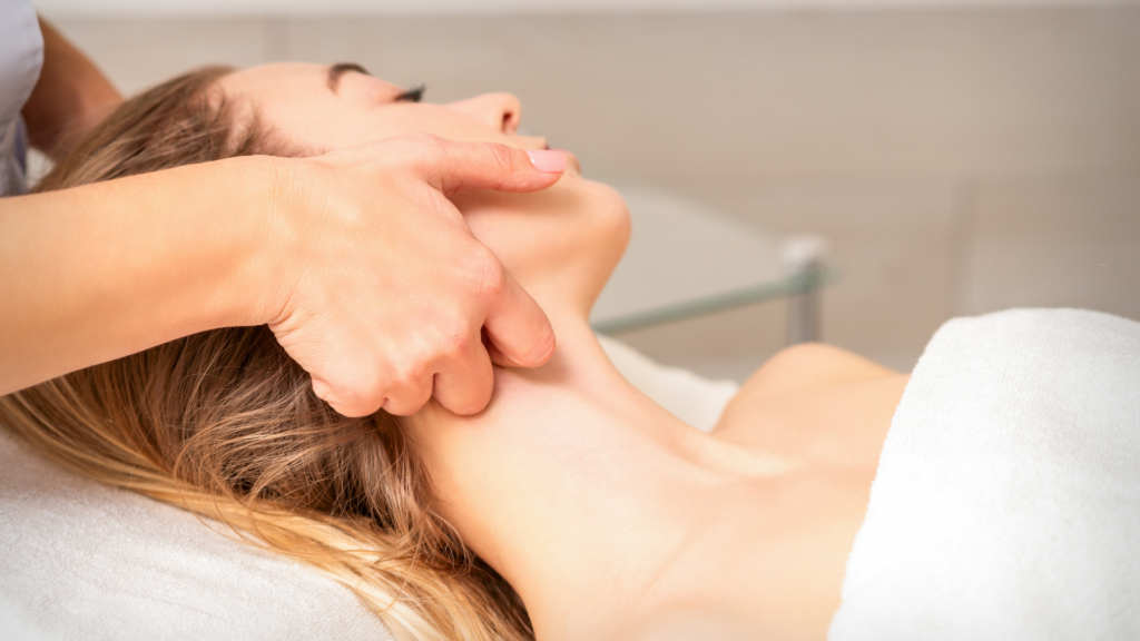 Lymphatic drainage massage