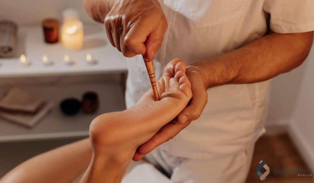 Reflexology-Inspired Foot Work