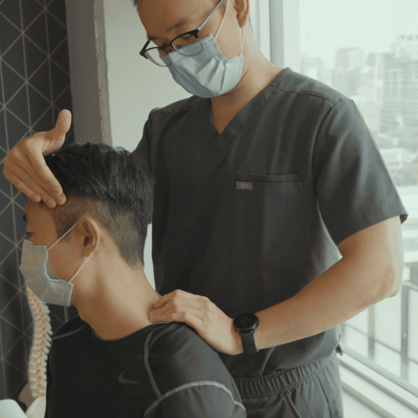 Restoracare Health Tim Lau neck treatment