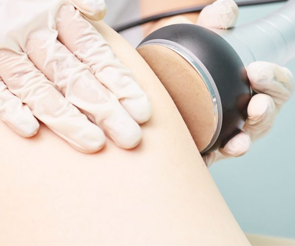 ultrasound treatment used to reduce inflammation caused by sports injury